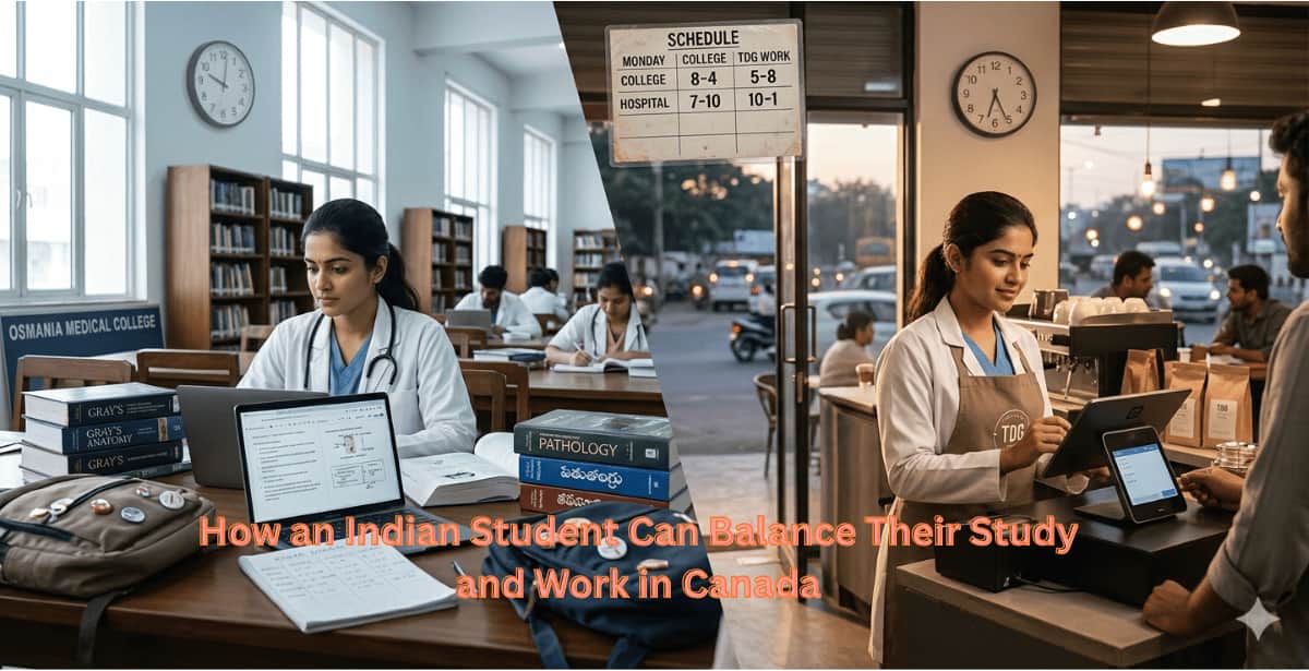 How an Indian Student Can Balance Their Study and Work in Canada